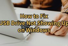 usb-drive-not-showing-up​?-how-to-fix-it?